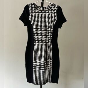 Marc Cain Elegant Black and White Dress, Size N3, US 6.